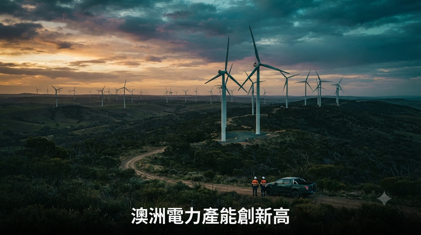 澳洲電力產能創新高，但仍面臨挑戰