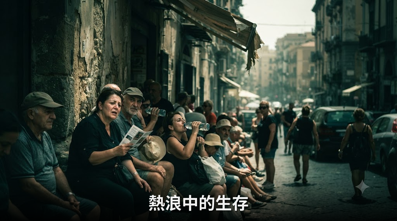 歐洲五六月熱浪致死人數