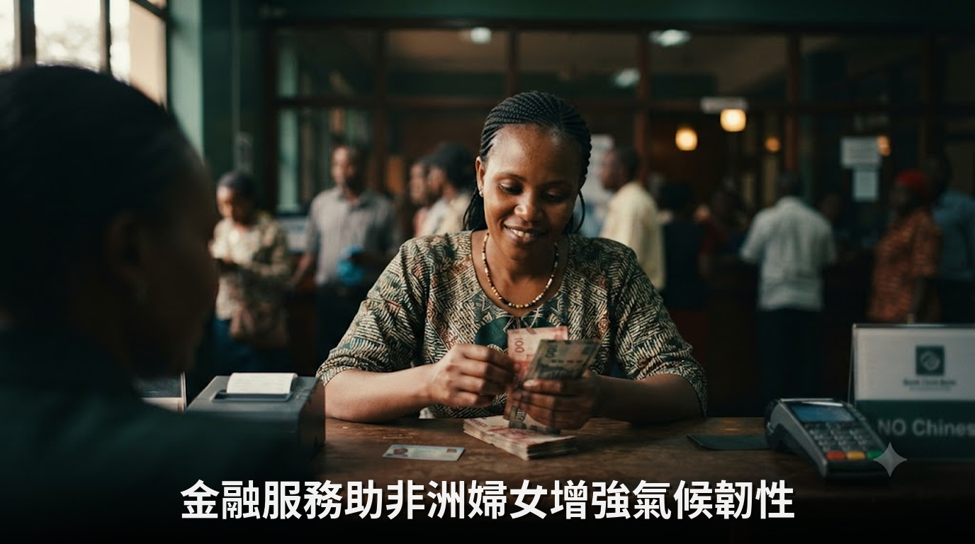 金融服務助非洲婦女增強氣候韌性
