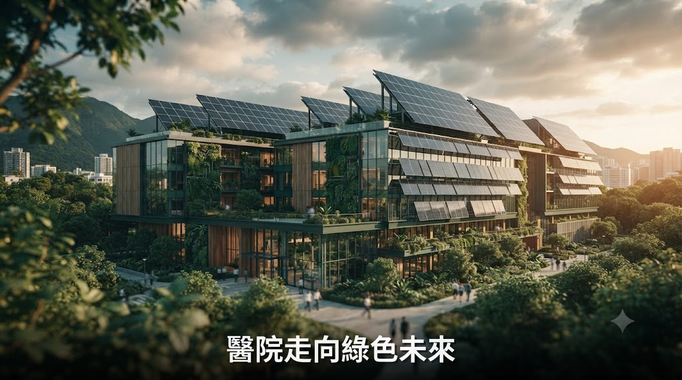 台灣醫院減碳排放成就獲國際肯定