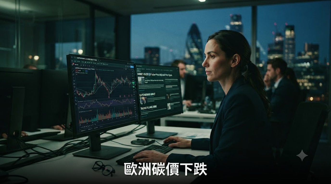 歐洲碳價連續第二天下跌