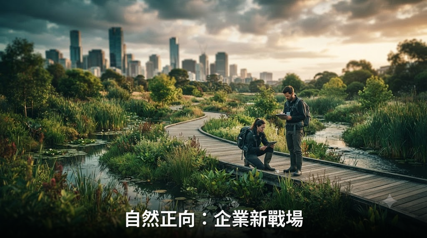 自然正向：全球永續新戰場