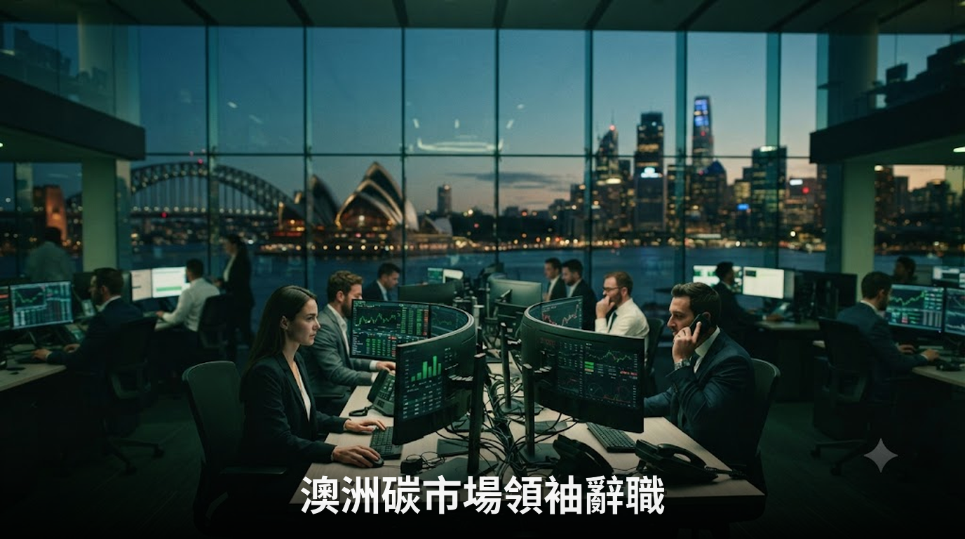 澳洲碳市場業界重磅人物宣布辭職