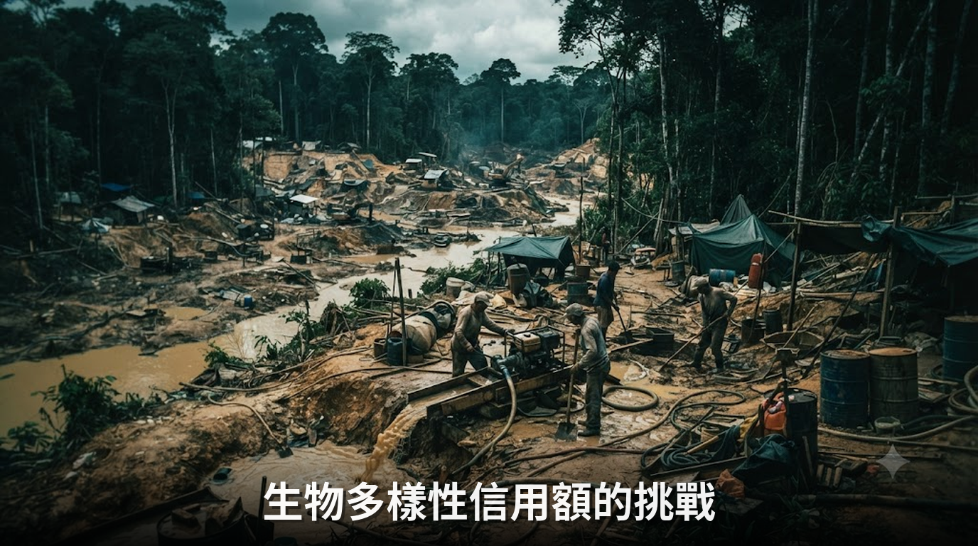 生物多樣性信用額難以替代受非法採礦影響區域的REDD+資金