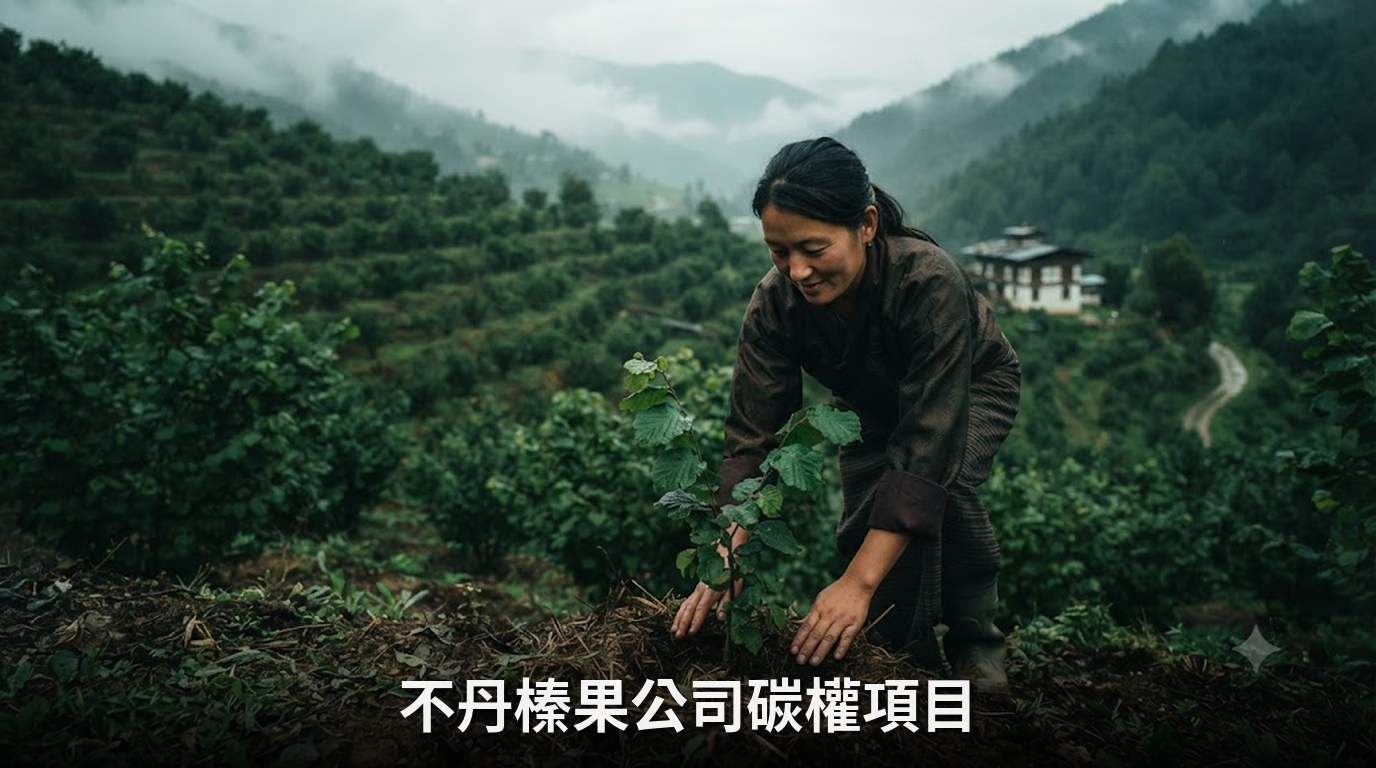 不丹榛果公司目標今年內發行首批碳權