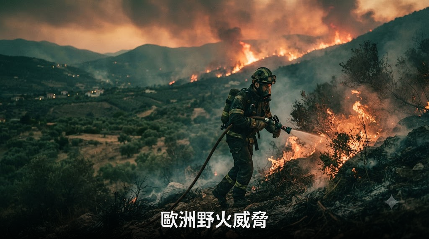 歐洲野火並非最安靜的一年