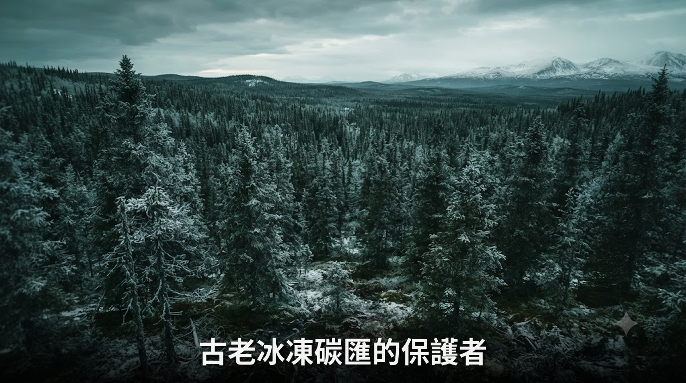 全球寒帶森林保護古老冰凍碳匯遠超生物量儲存