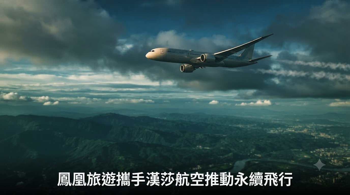 鳳凰旅遊攜漢莎航空推動永續飛行 邁入第三年