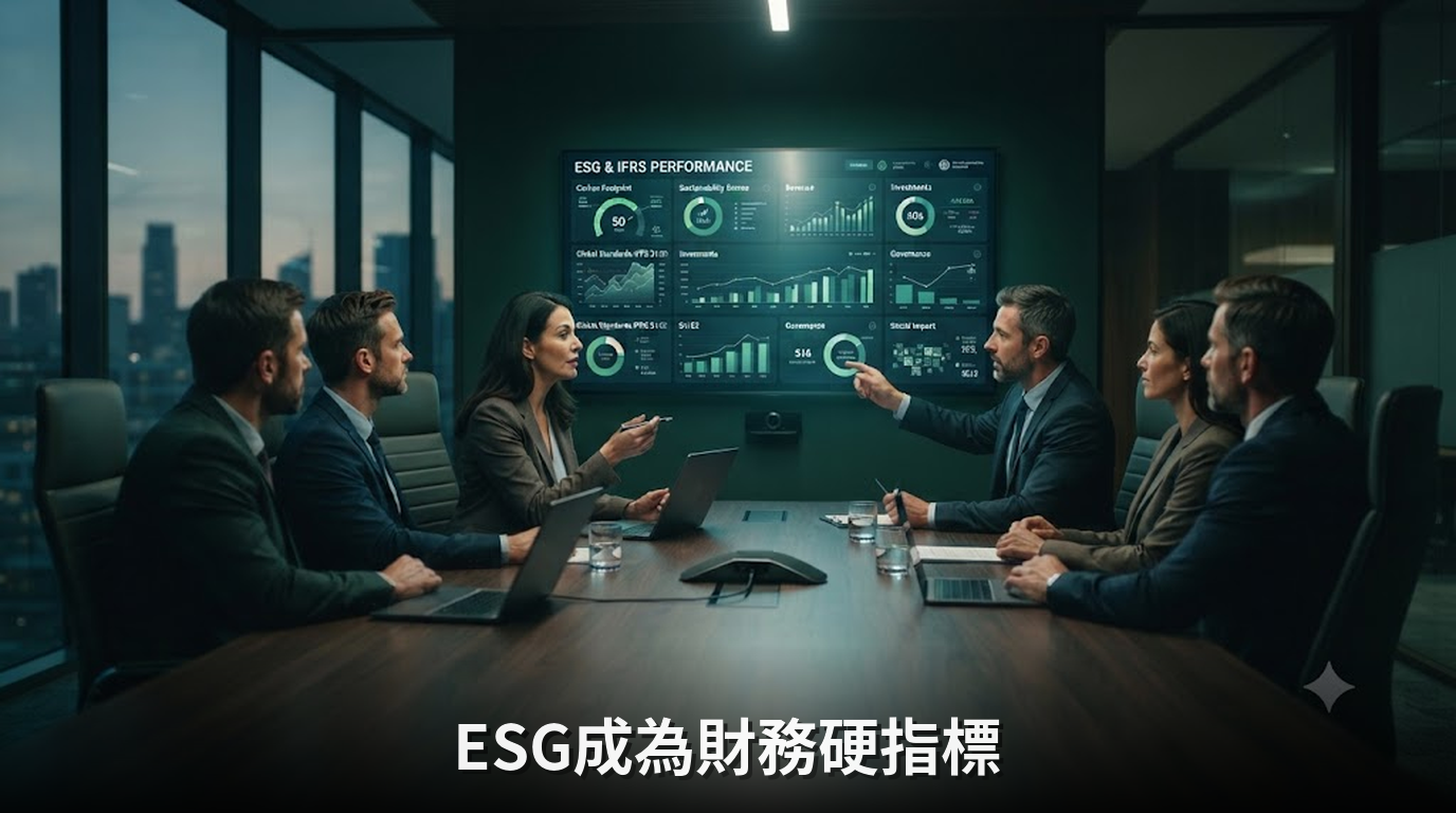 永續揭露新時代：ESG如何轉化為資本市場硬指標