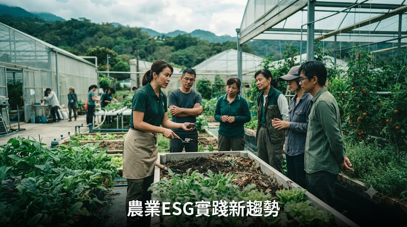 花蓮農改場推動農業ESG實踐