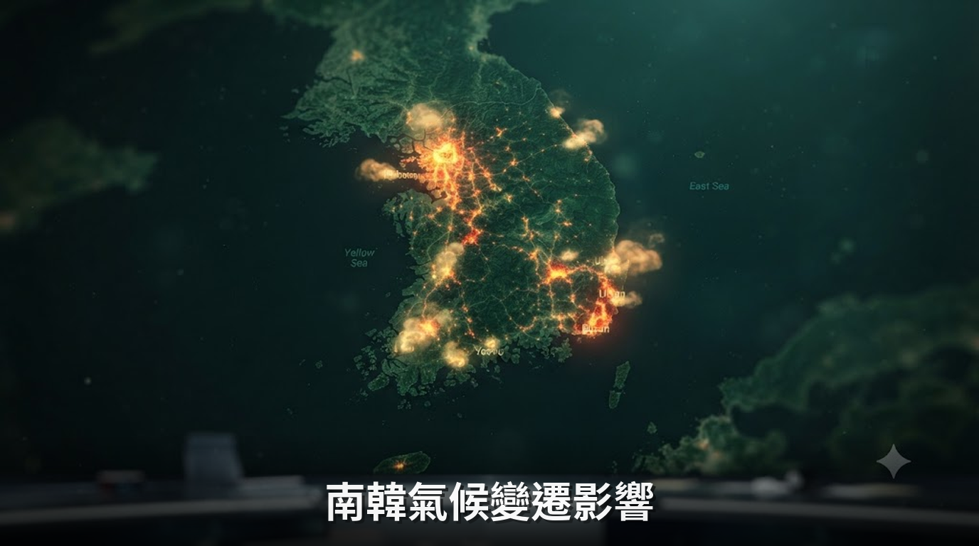 南韓每年因甲烷洩漏和氣候變遷引起的熱浪損失至少 35.1 億美元