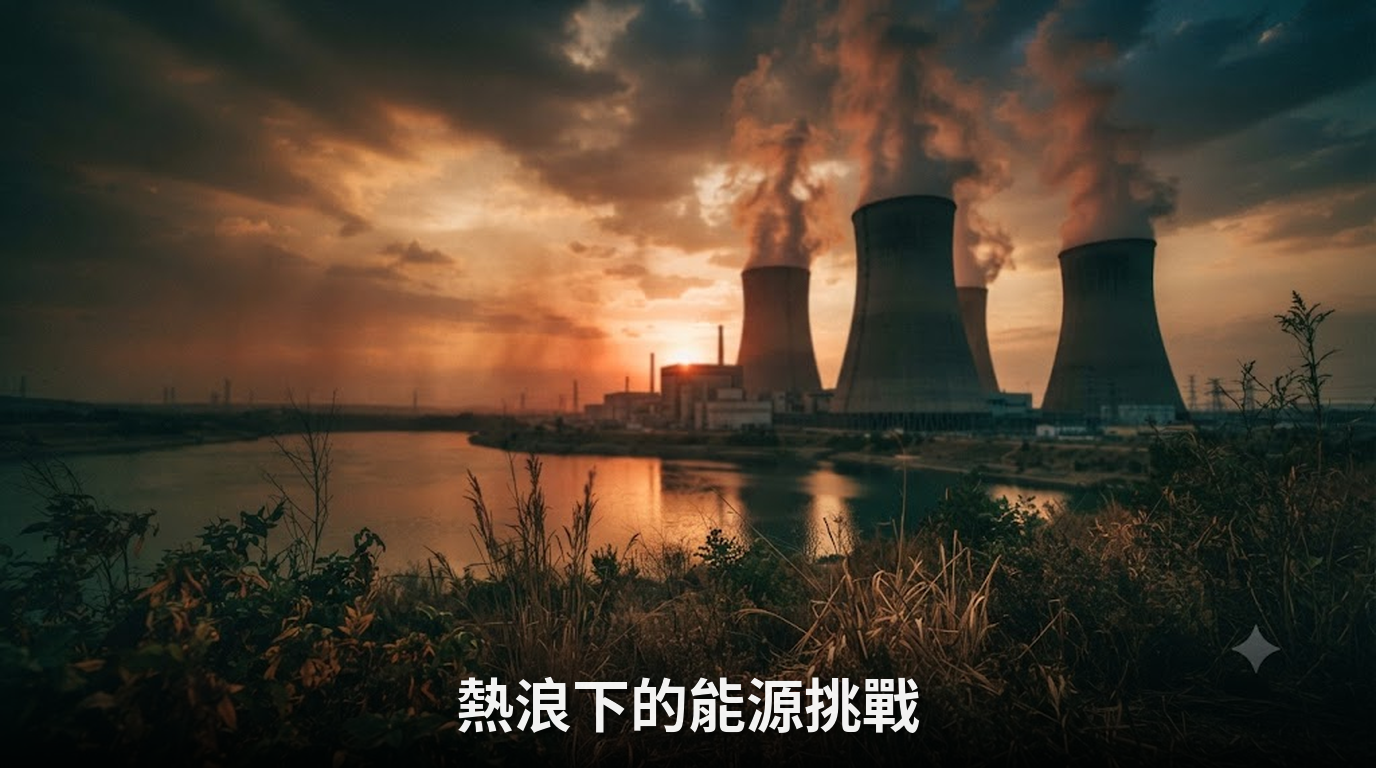 核能、天然氣、風能和太陽能在熱浪中的影響