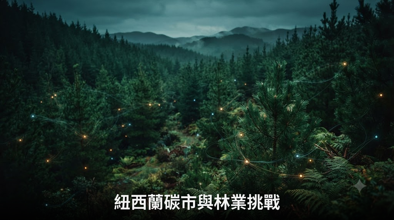 紐西蘭碳交易市場遇挑戰：林業角色與政策變動解析