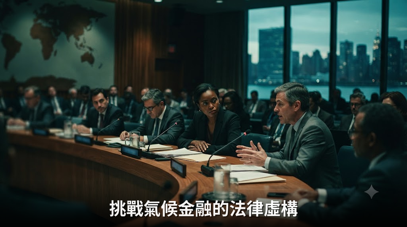 挑戰氣候金融的法律虛構即將被挑戰
