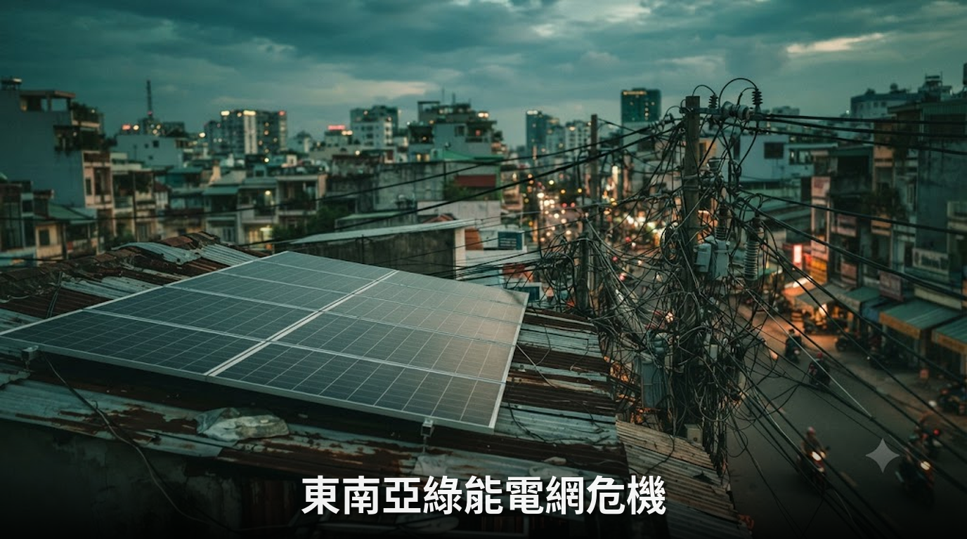 東南亞脆弱電網恐阻礙數十億美元潔淨能源投資