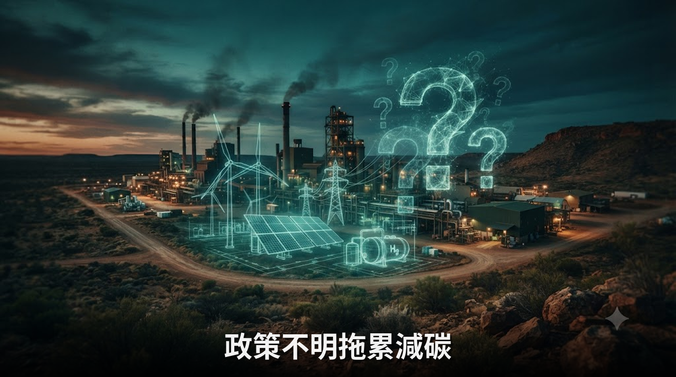 碳價非主因！澳洲報告指政策不確定性拖累工業減碳