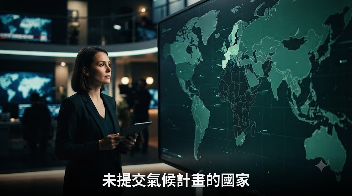 近50國仍未提交氣候計畫