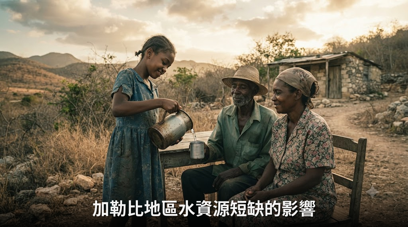 加勒比地區水資源短缺，不只是厄爾尼諾現象的責任
