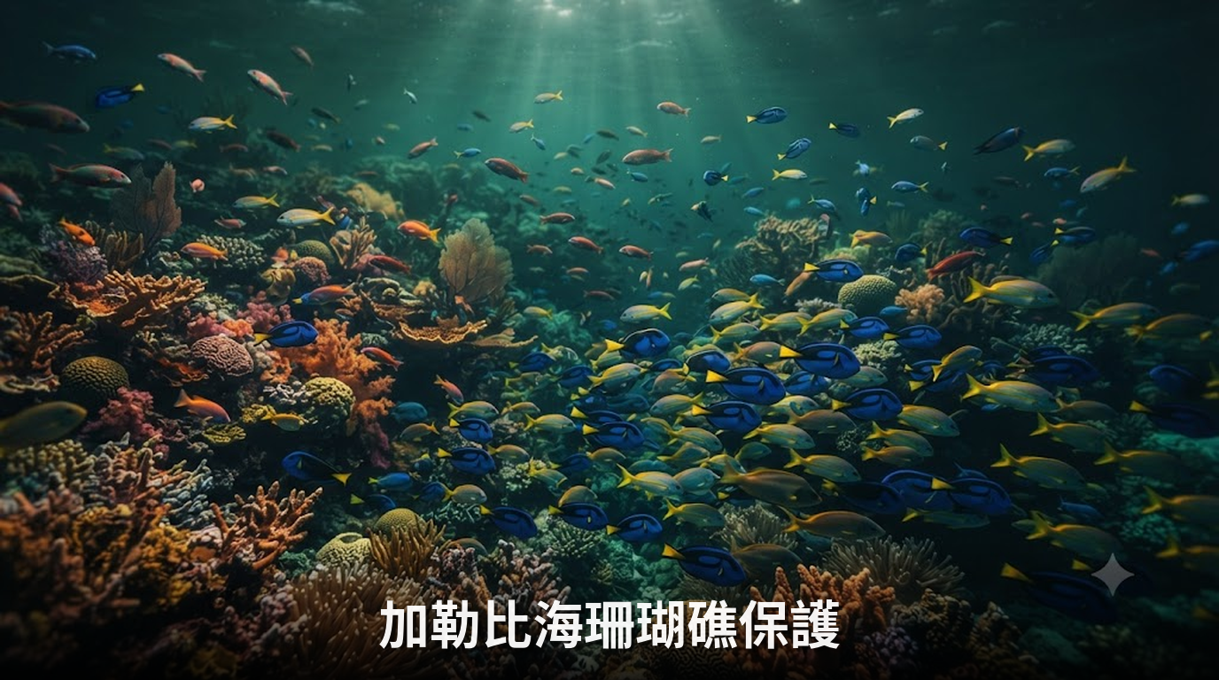 加勒比海珊瑚礁保護保險計畫啟動