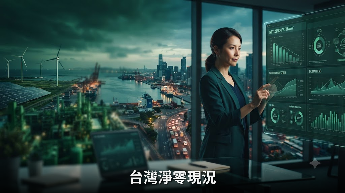 2026全球減碳浪潮下的台灣淨零現況