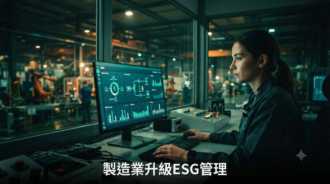 製造業如何升級ESG管理，迎接供應鏈減碳挑戰