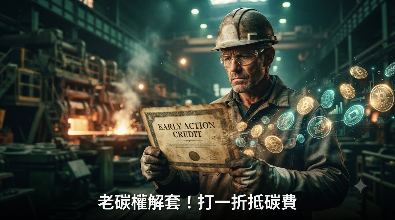 4700萬噸老碳權解套！高碳排業者可打1折抵碳費