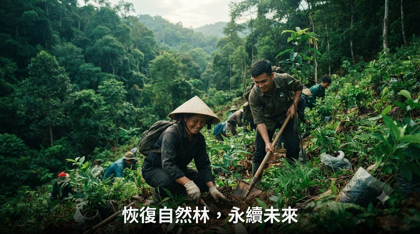 歐盟及德國推出2.75億歐元計畫恢復及永續管理越南自然林