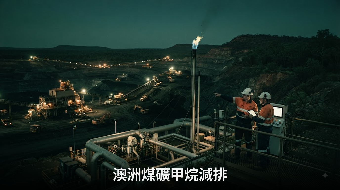 澳洲煤礦需更嚴格的排放基準以鼓勵甲烷減排