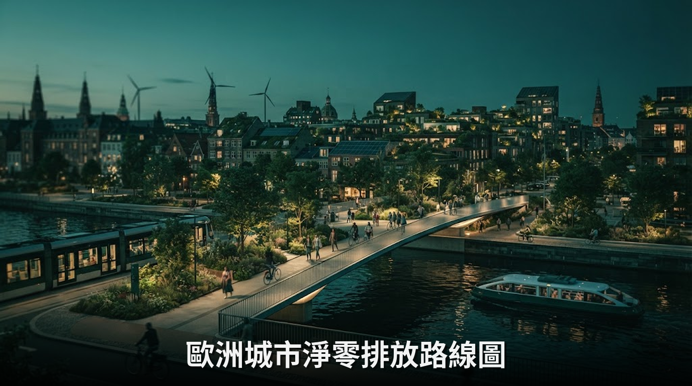 歐洲城市計畫透過碳排放抵消達成淨零目標
