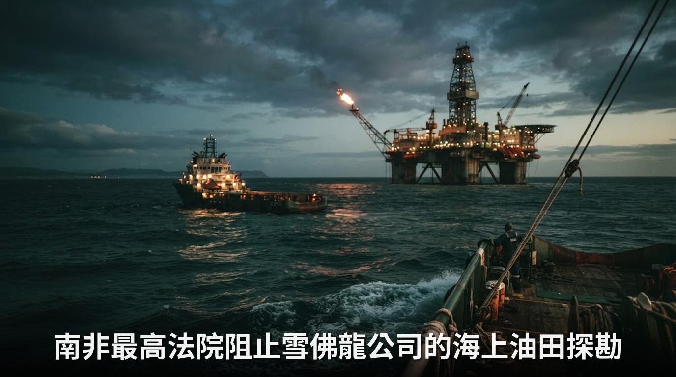 南非最高法院阻止雪佛龍公司的海上油田探勘權