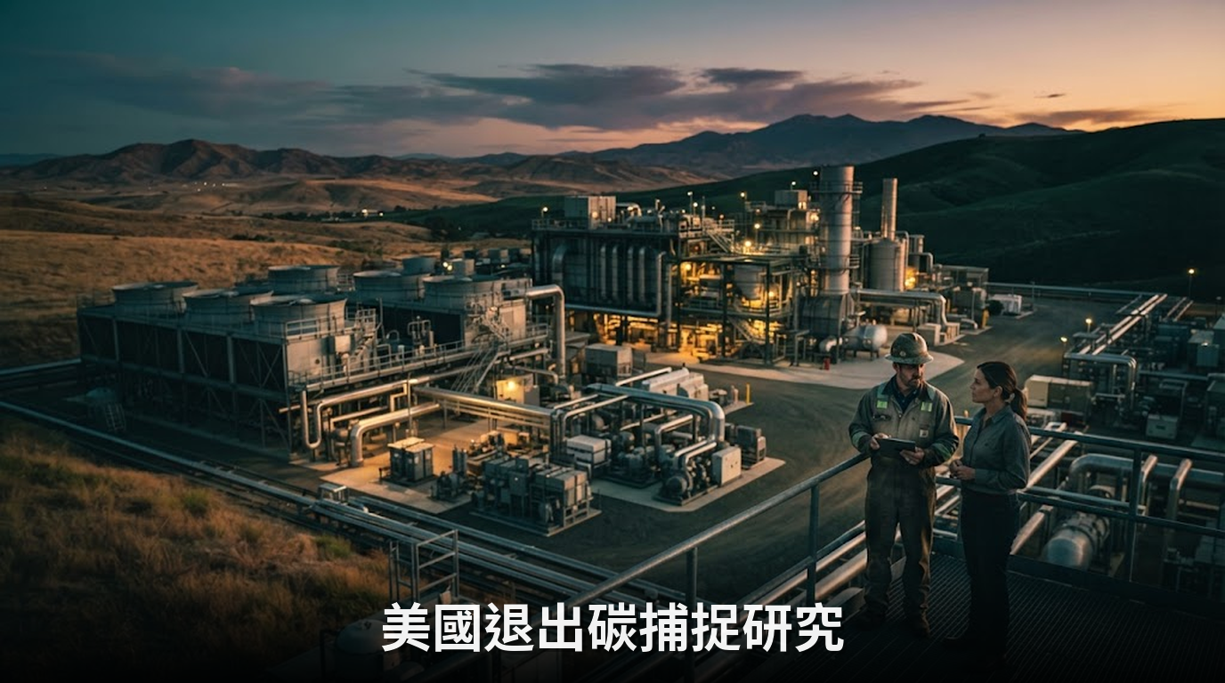 美國大型石油公司退出加州碳捕捉研究