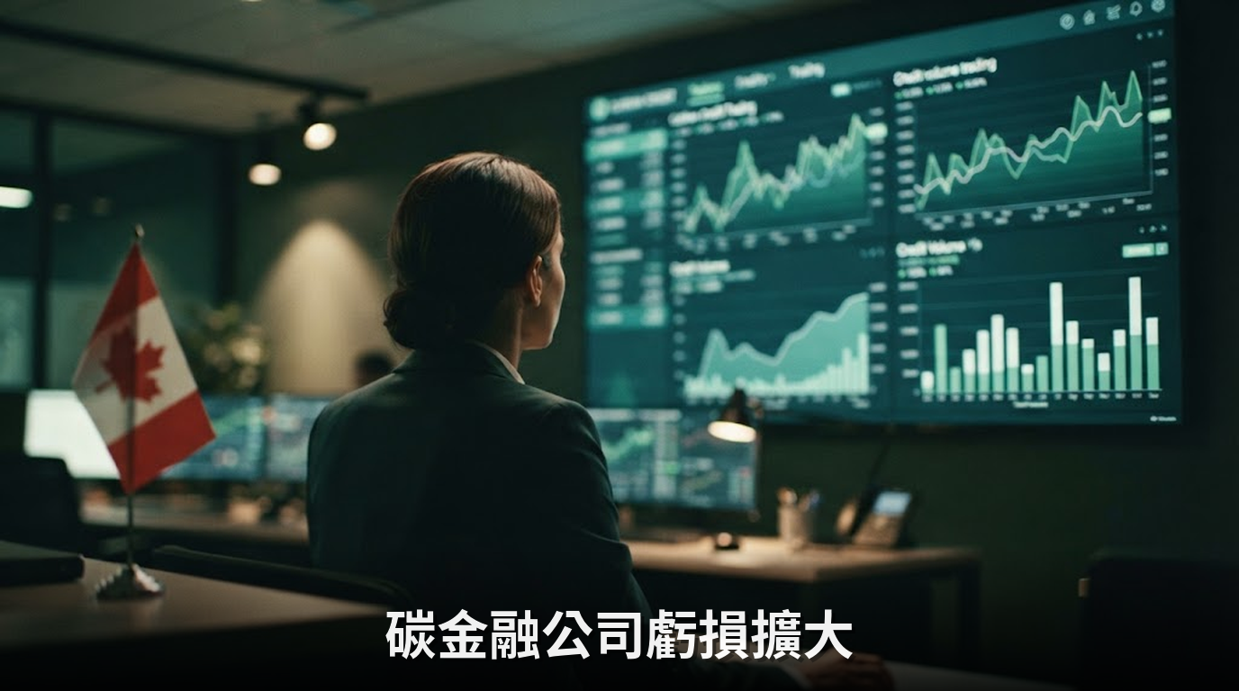 加拿大碳金融公司第二季虧損擴大