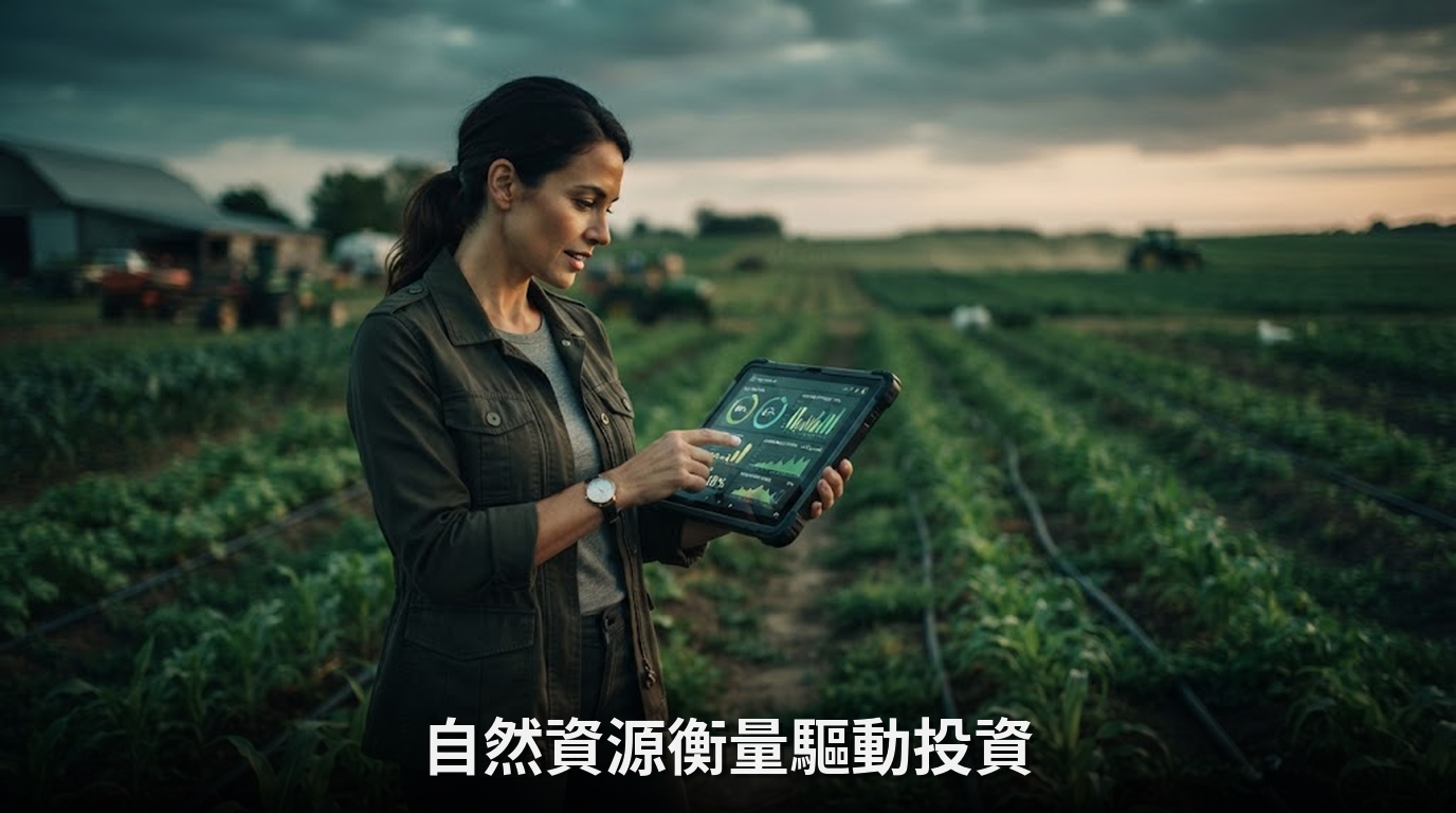 自然資源衡量轉向投資驅動