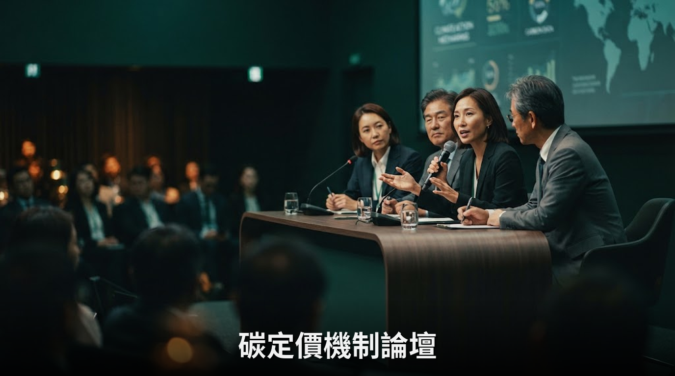 台日韓碳定價機制論壇：碳費開徵後的下一步轉型