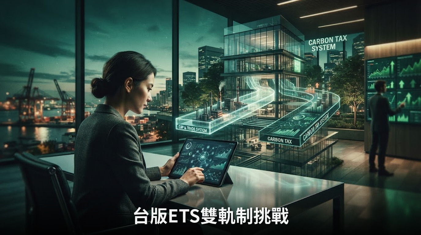 台版ETS上路在即，碳費與碳交易的挑戰