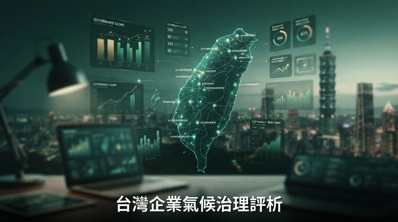 台積電、台塑化、中鋼氣候治理表現評析