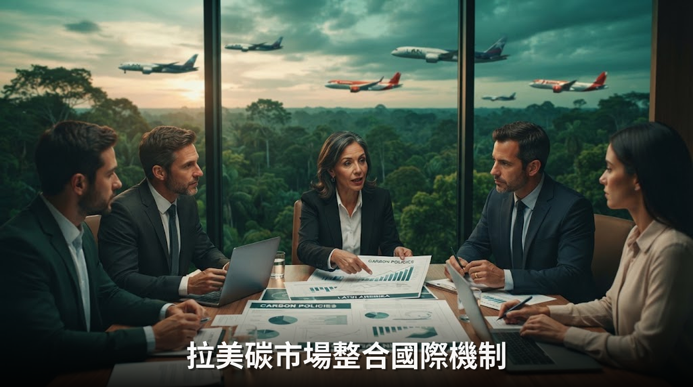 拉美碳市新制：整合聯合國航空減碳與歐盟碳交易機制