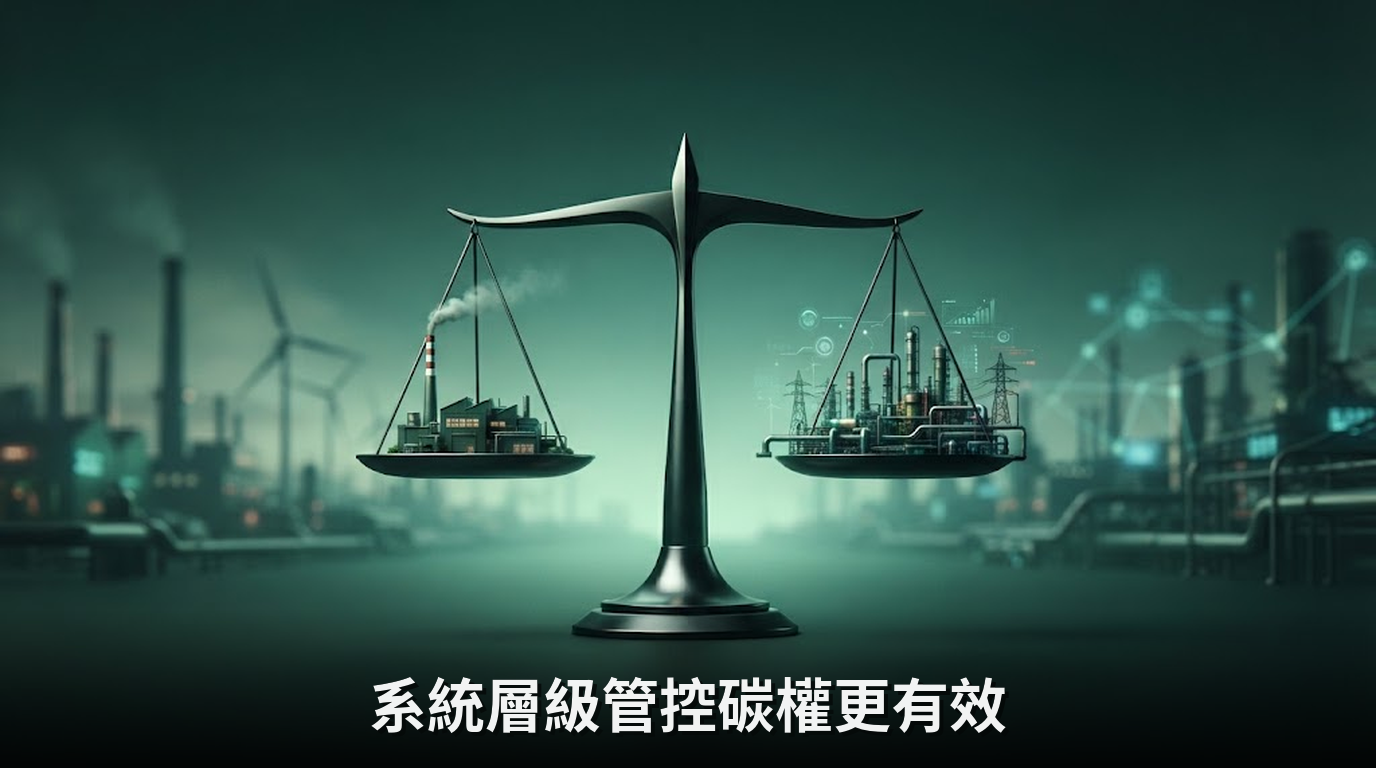EY研究：從系統層級限制碳權，強化減碳政策效力