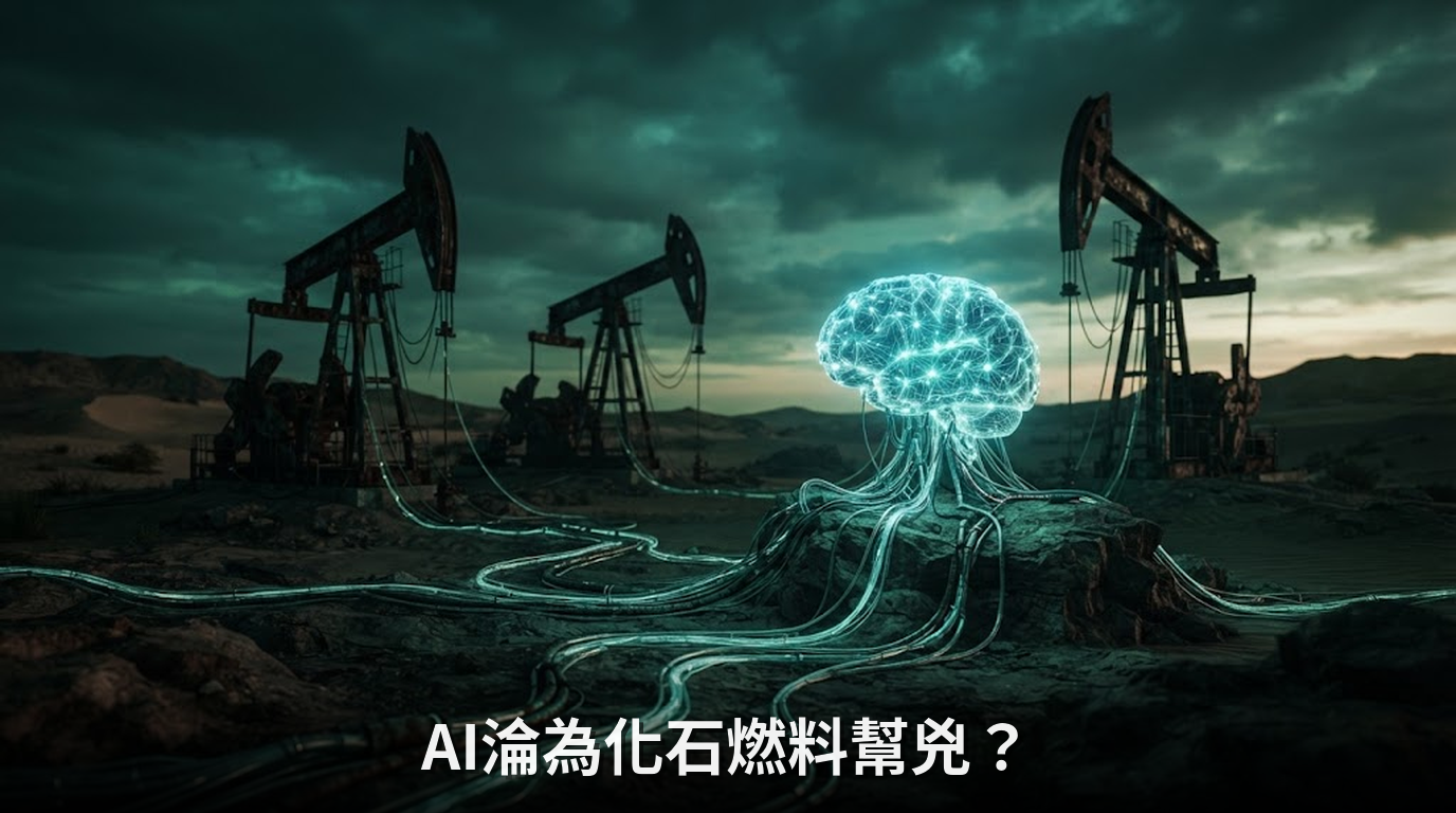 AI減碳敘事掩護科技巨頭？前微軟主管揭化石燃料危機