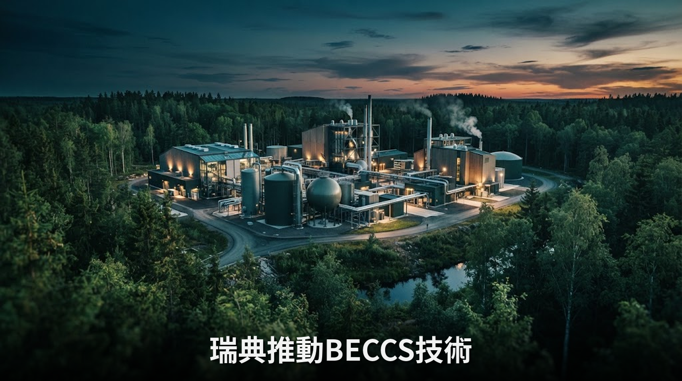 瑞典啟動第二輪BECCS逆向拍賣，三企業競標搶補助