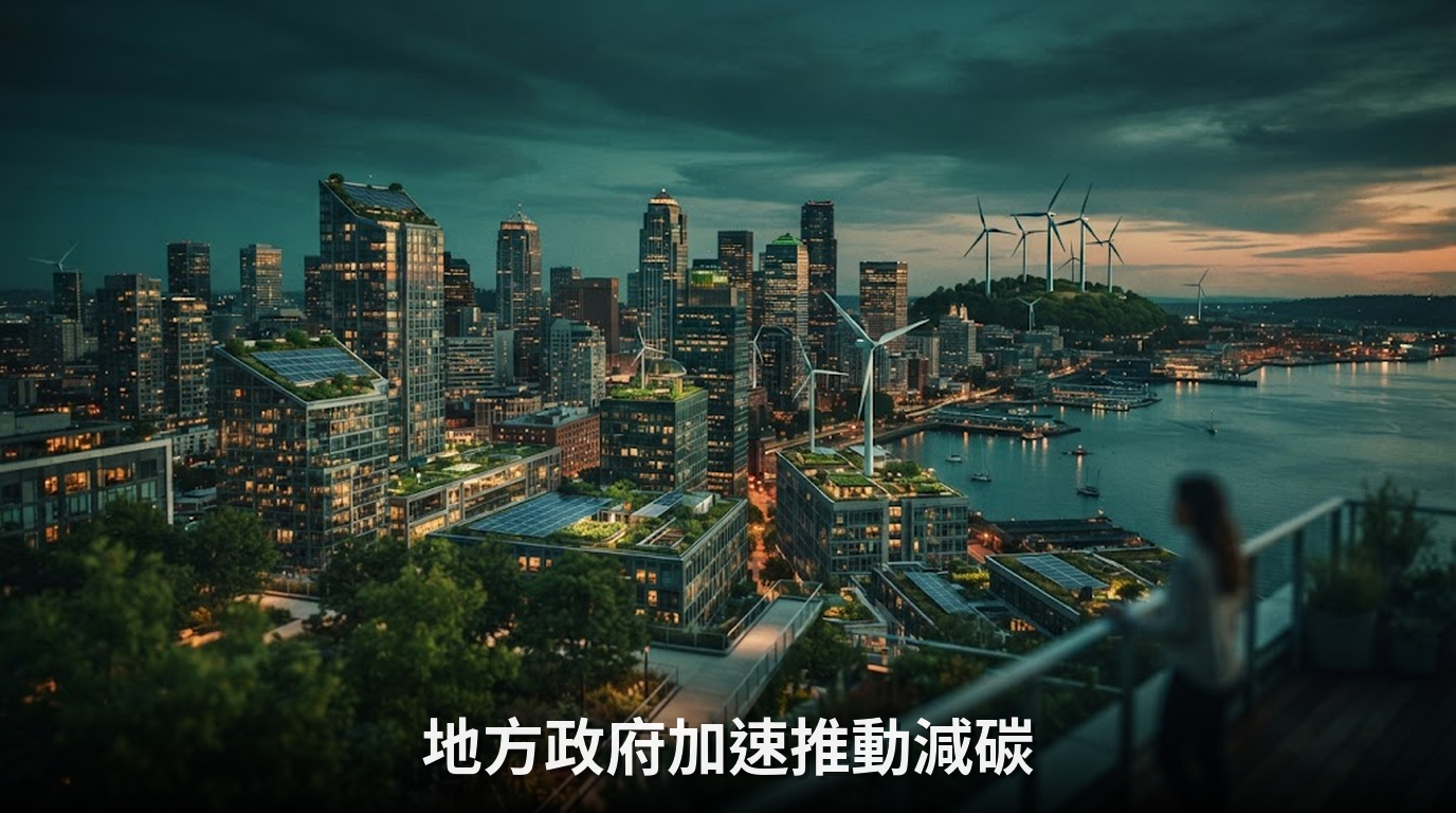 美國聯邦氣候政策倒退，地方政府成加速減碳主力
