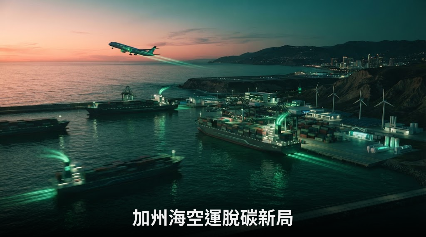 加州海空運脫碳遇瓶頸？智庫籲推動全新碳市場機制