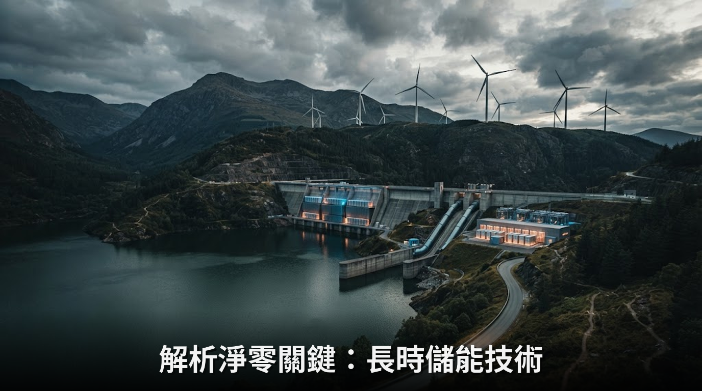 英國為何急需「長時儲能」？解析淨零轉型關鍵超級電池技術