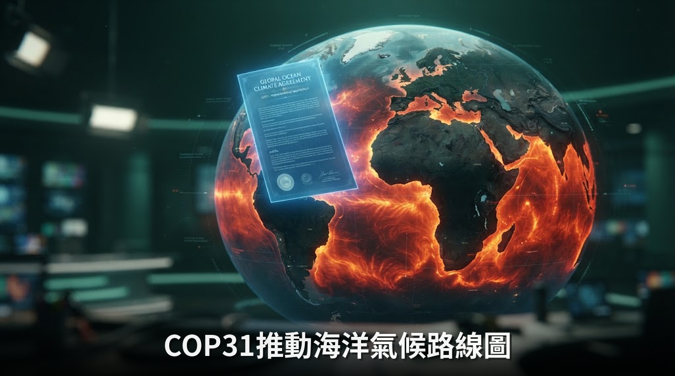 海洋熱浪破紀錄：各國推動COP31海洋氣候路線圖