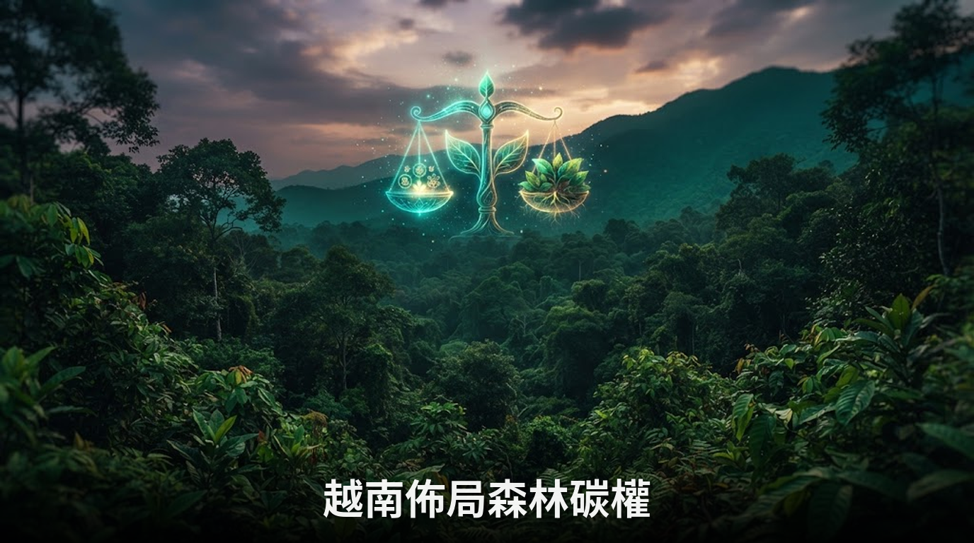 越南峴港衝刺碳市場，2030前推三項森林碳權專案