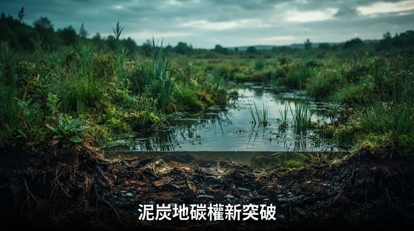 泥炭地碳匯新突破：重濕化創造碳移除額度