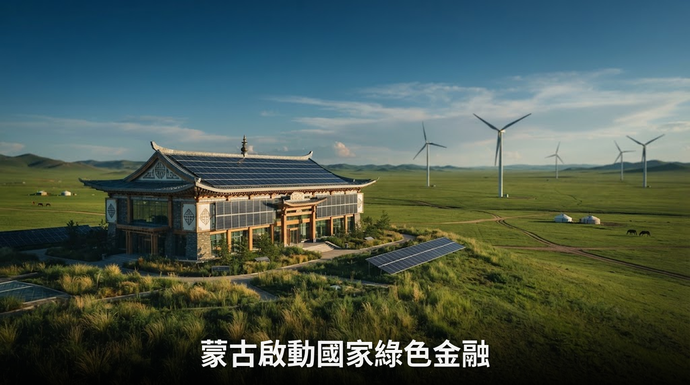 蒙古設立國家綠色金融機構，啟動氣候行動投資