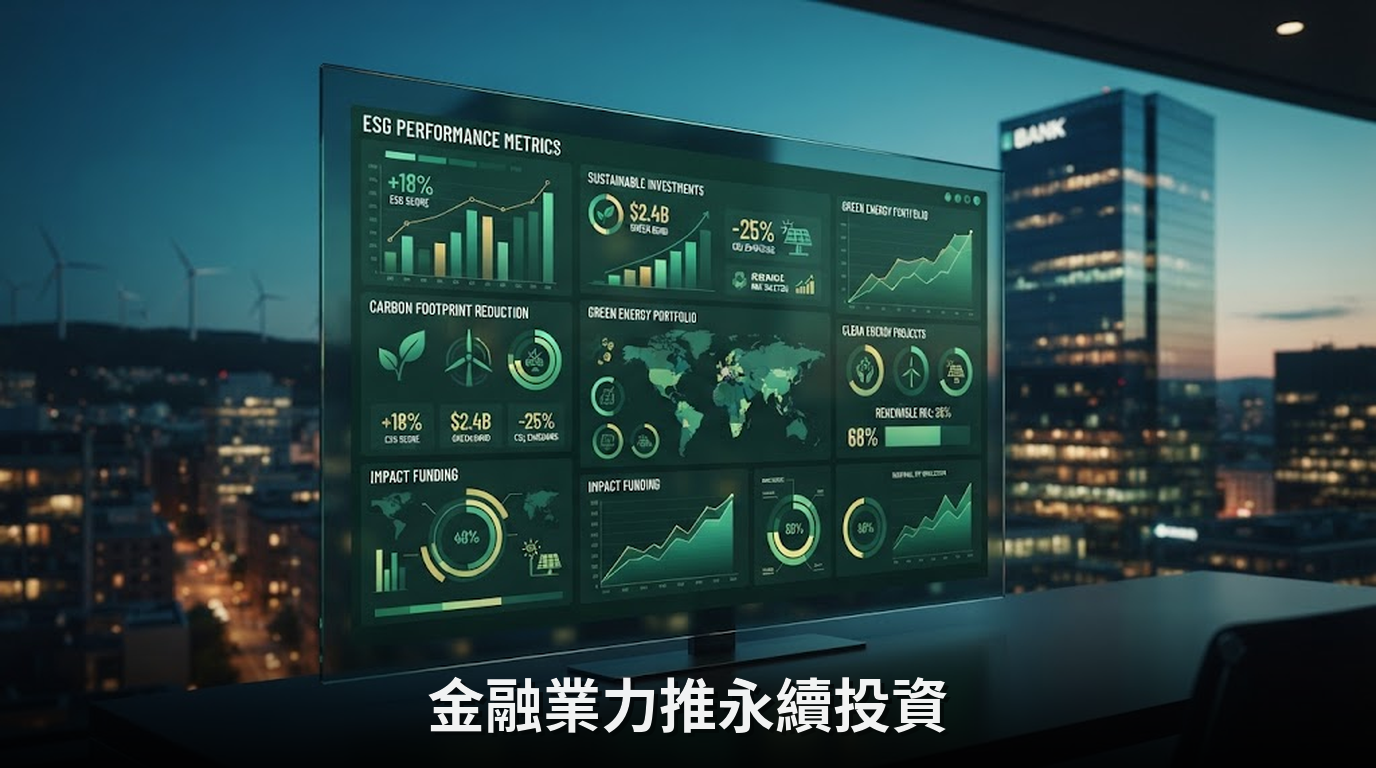 第一金控橫掃六大ESG獎項，展現永續投資影響力