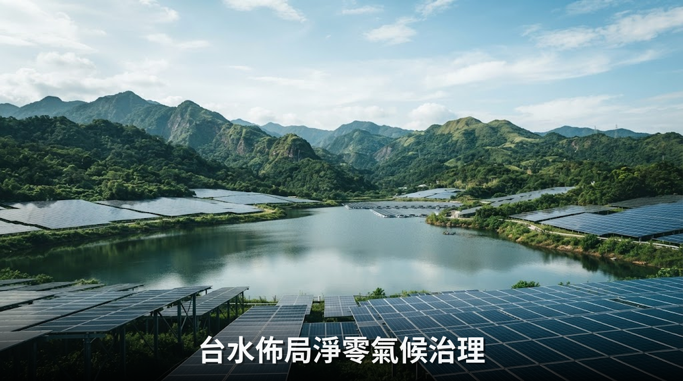 台水落實氣候治理：導入TCFD與淨零轉型策略