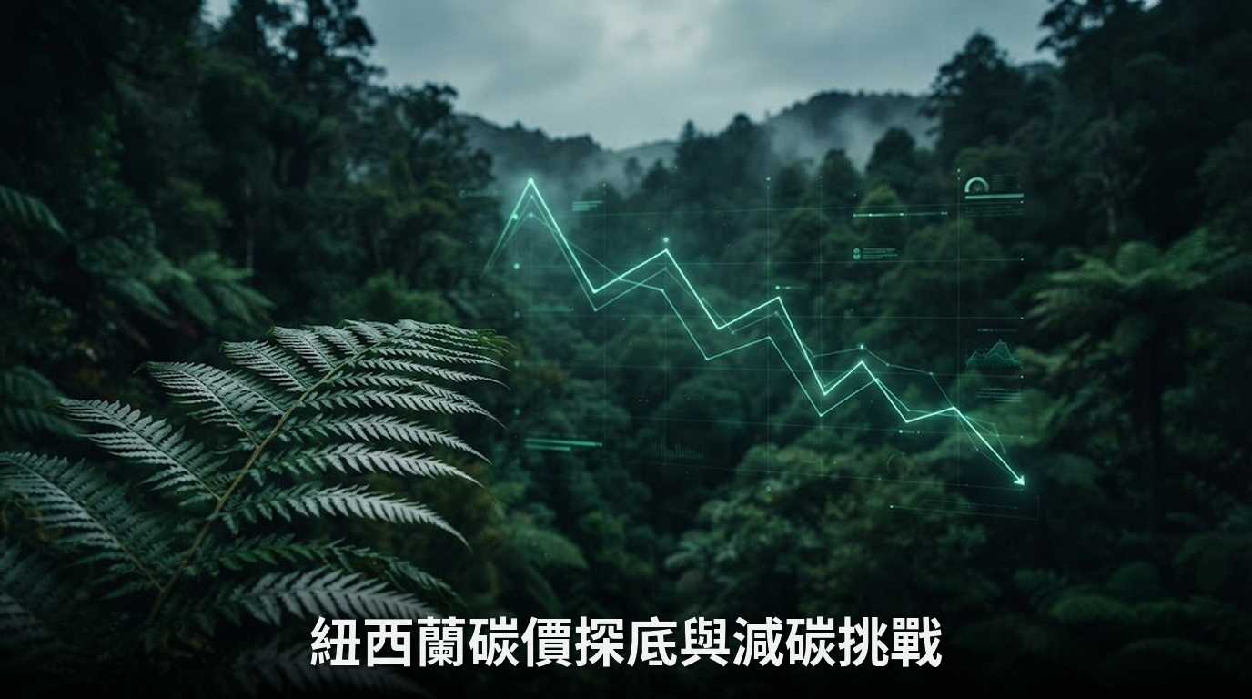 紐西蘭碳價創三個月新低，政府面臨碳預算缺口急尋對策